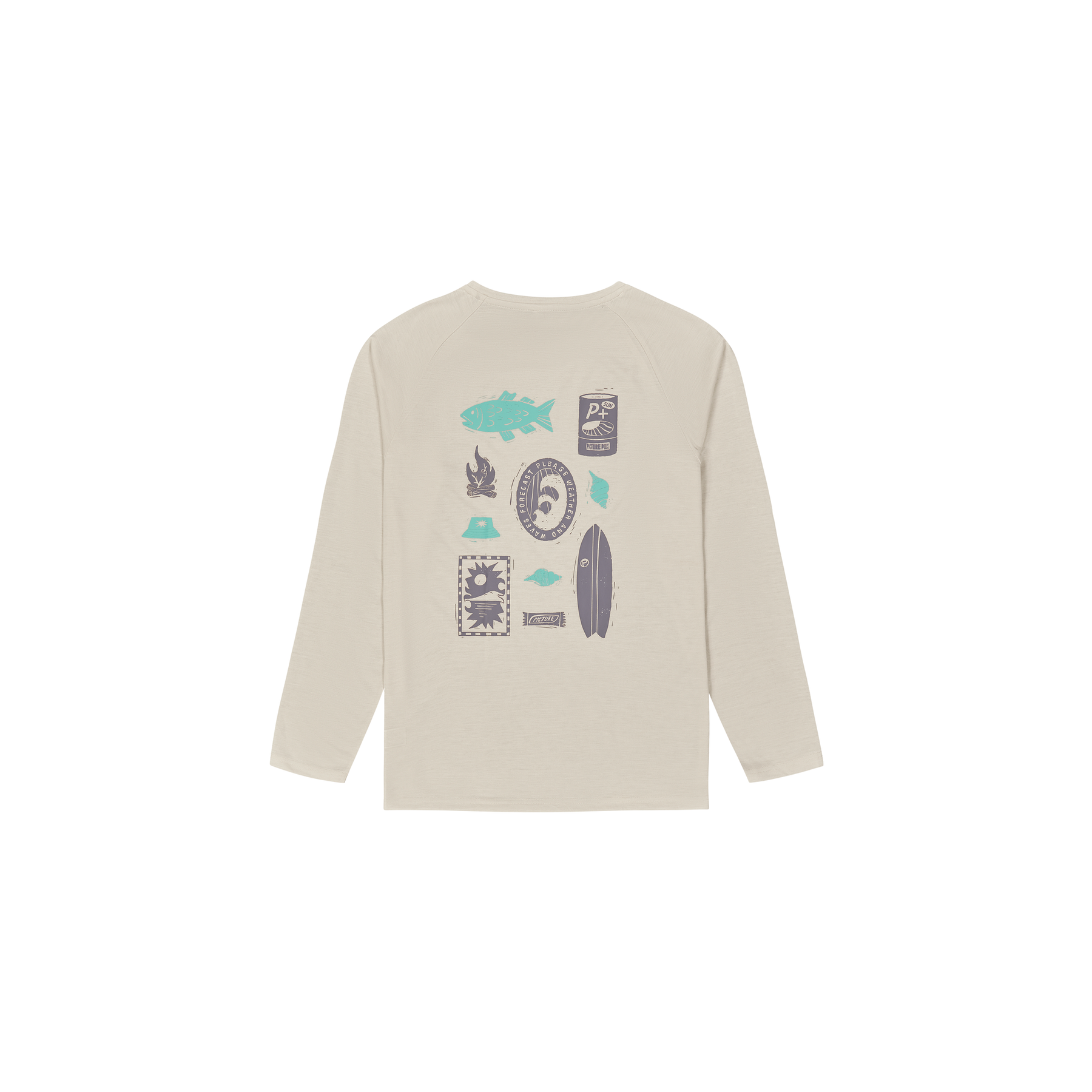 MARIBO LS SURF TEE __color:Wind_Chime#22