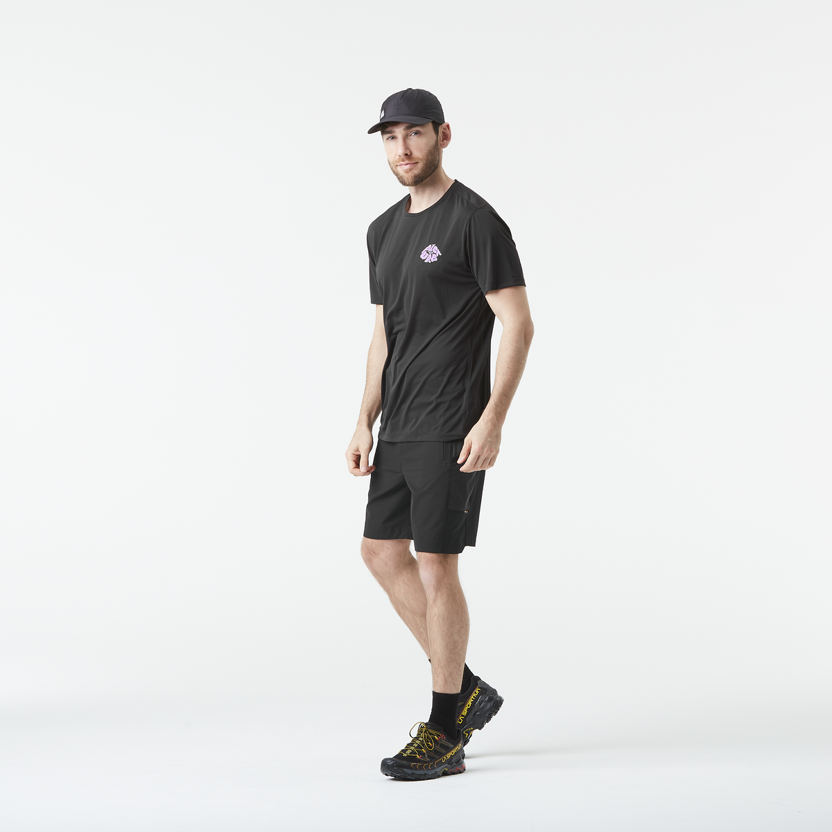 TRAVIS TECH TEE __color:Black#4