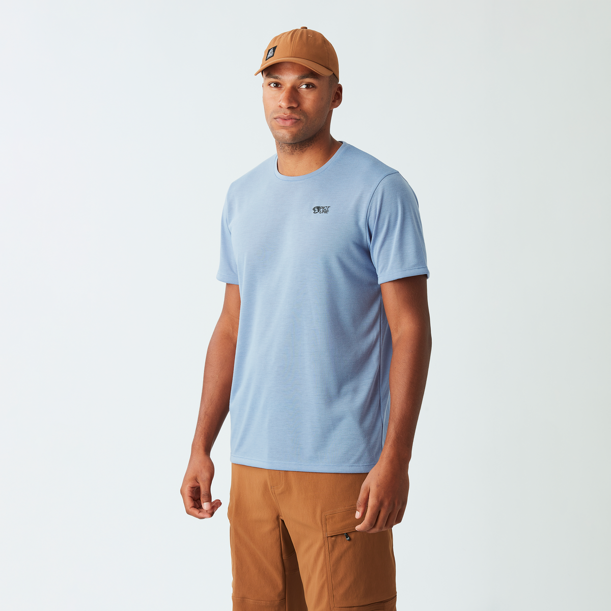 TIMONT SS URBAN TECH TEE __color:Stonewash#73