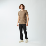 TIMONT SS URBAN TECH TEE __color:Shitake#38