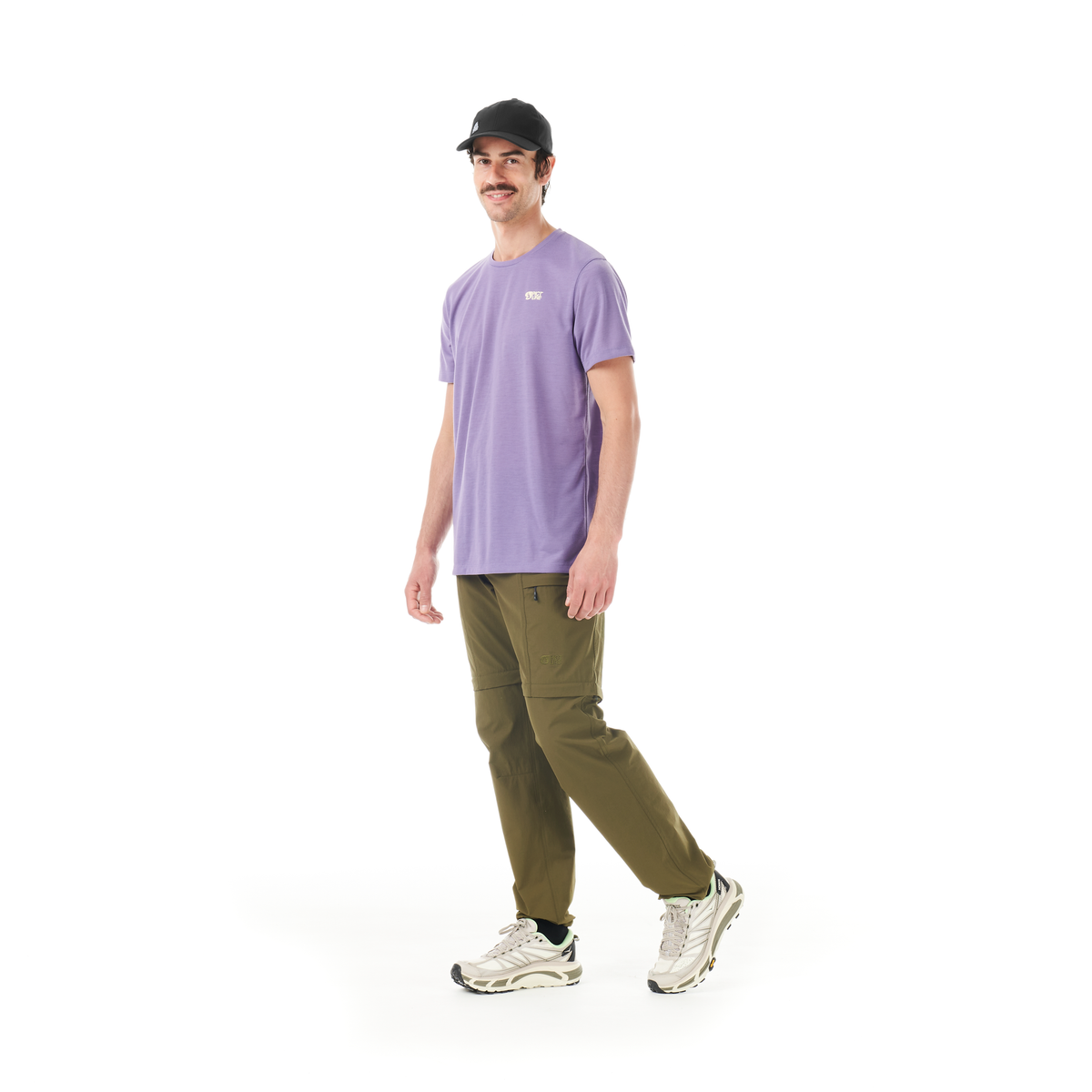 TIMONT SS URBAN TECH TEE __color:Purple_Haze#45