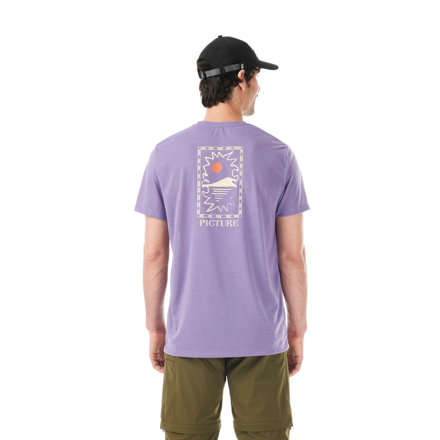 TIMONT SS URBAN TECH TEE __color:Purple_Haze#23