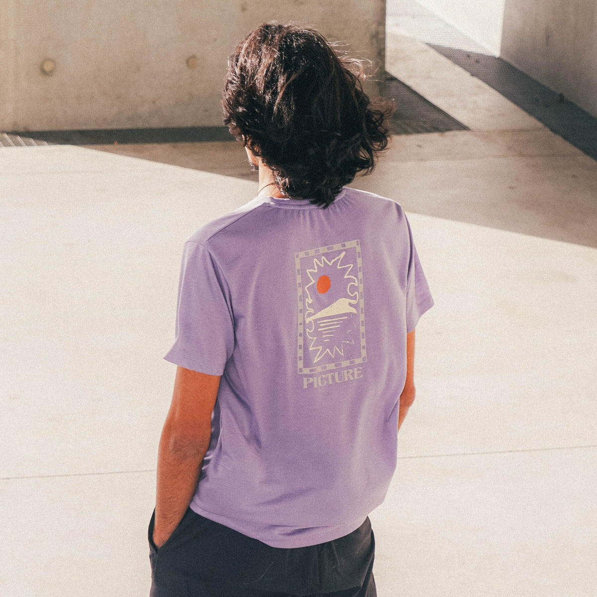 TIMONT SS URBAN TECH TEE __color:Purple_Haze#22