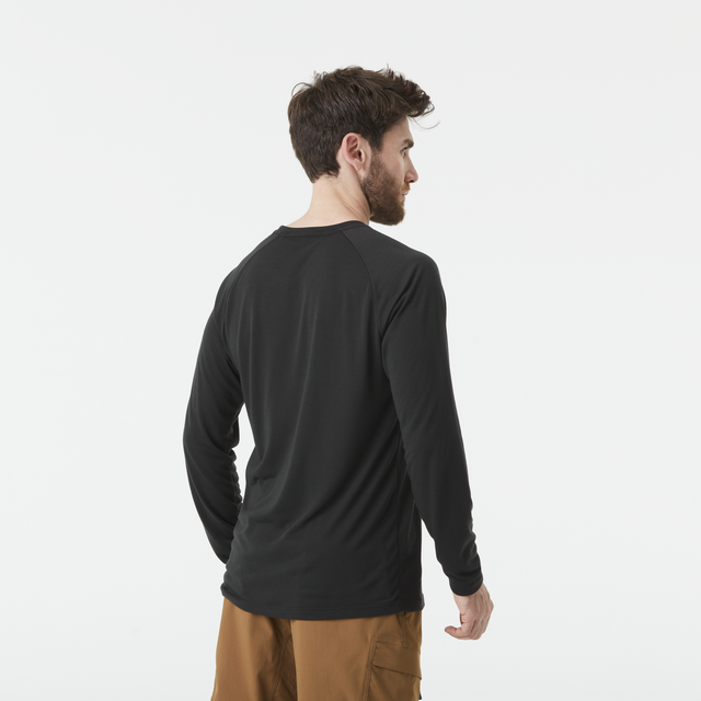 TIMONT LS TECH TEE __color:Black#2