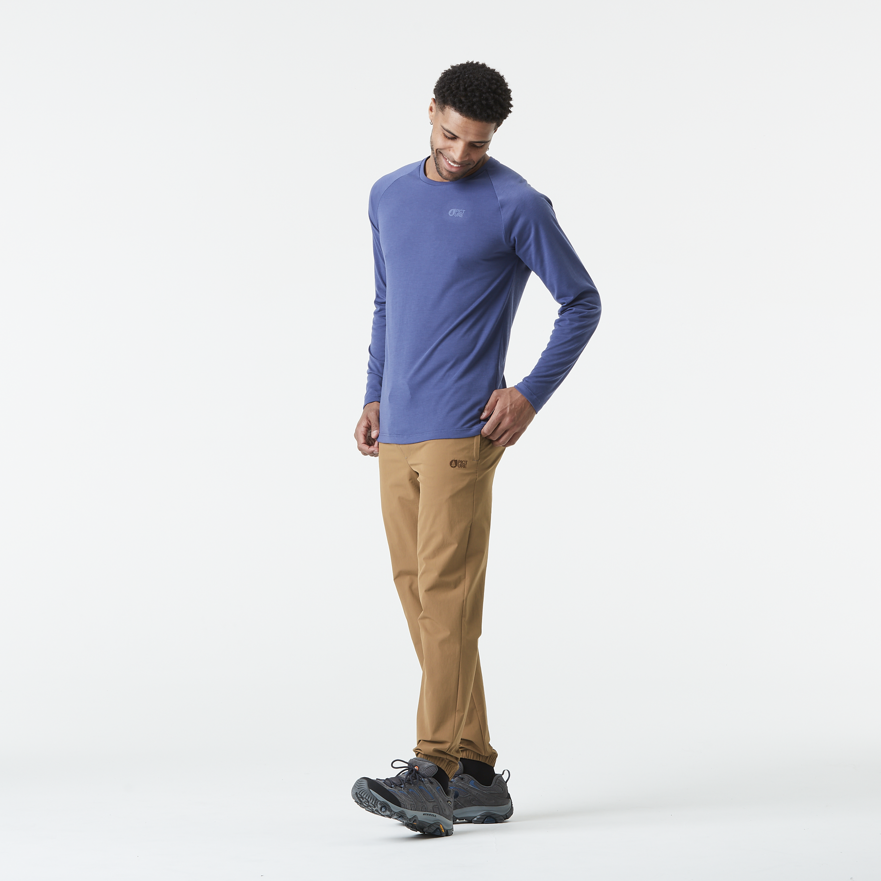 TIMONT LS TECH TEE __color:Skipper_Blue#23