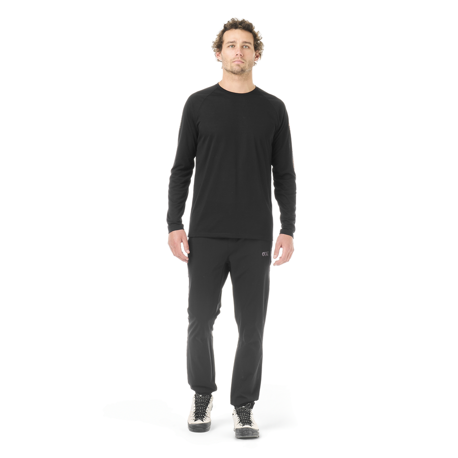 TIMONT LS TECH TEE __color:Black#3