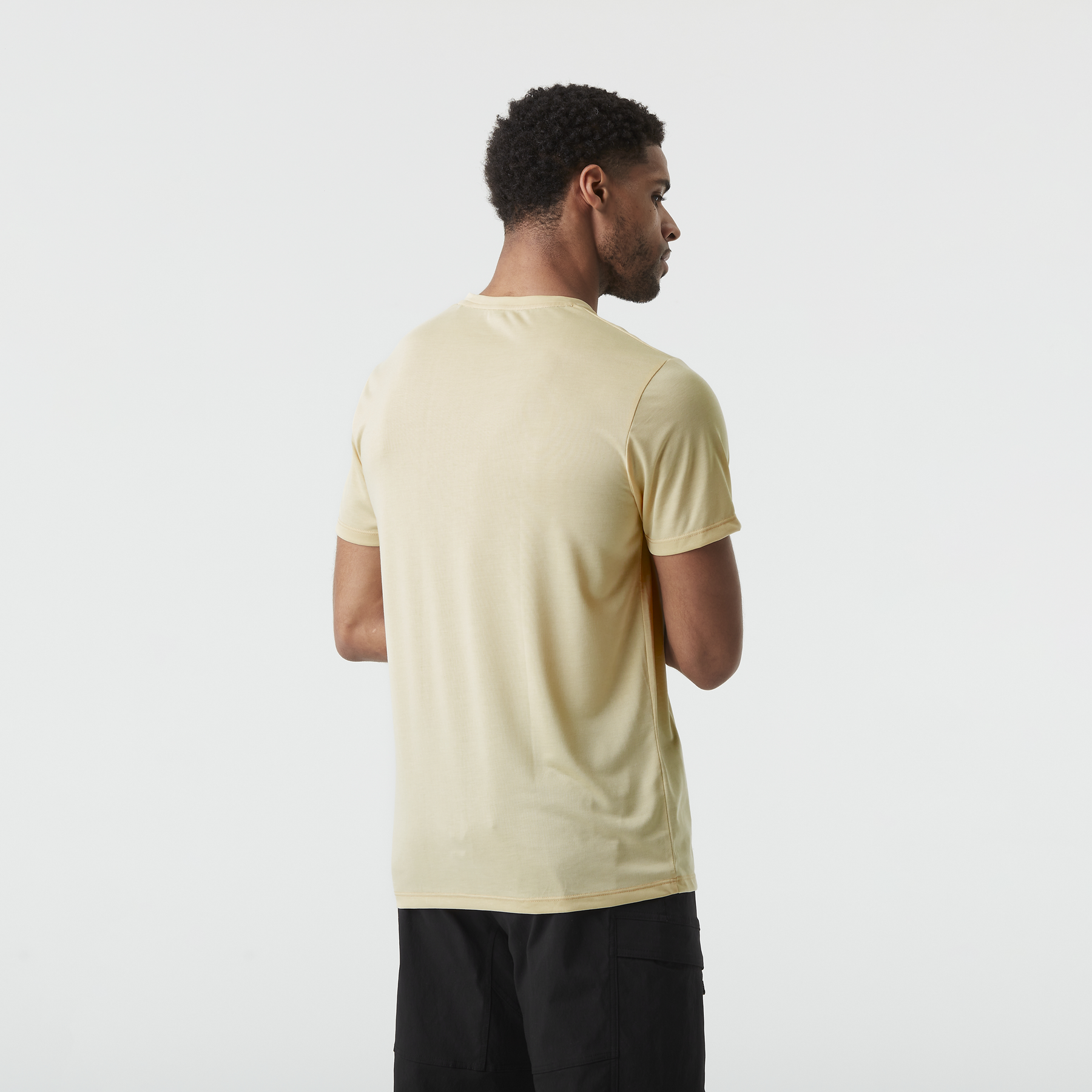 DEPHI TECH TEE __color:Wood_Ash#12