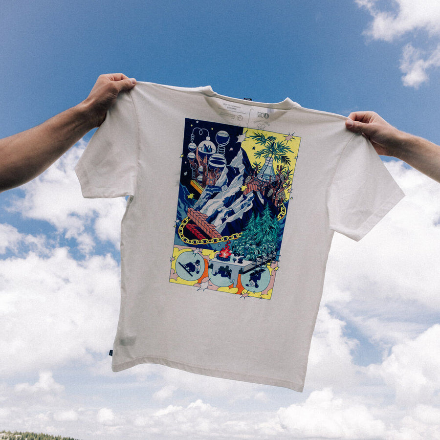 THE BLUE PRINT TEE __color:Natural_White#0