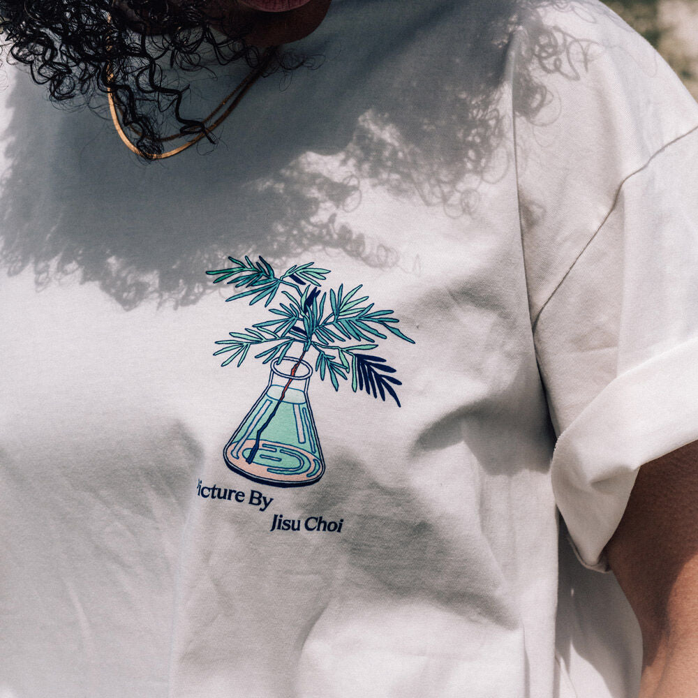 THE BLUE PRINT TEE __color:Natural_White#1