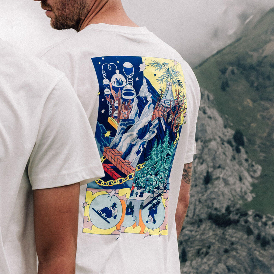 THE BLUE PRINT TEE __color:Natural_White#2