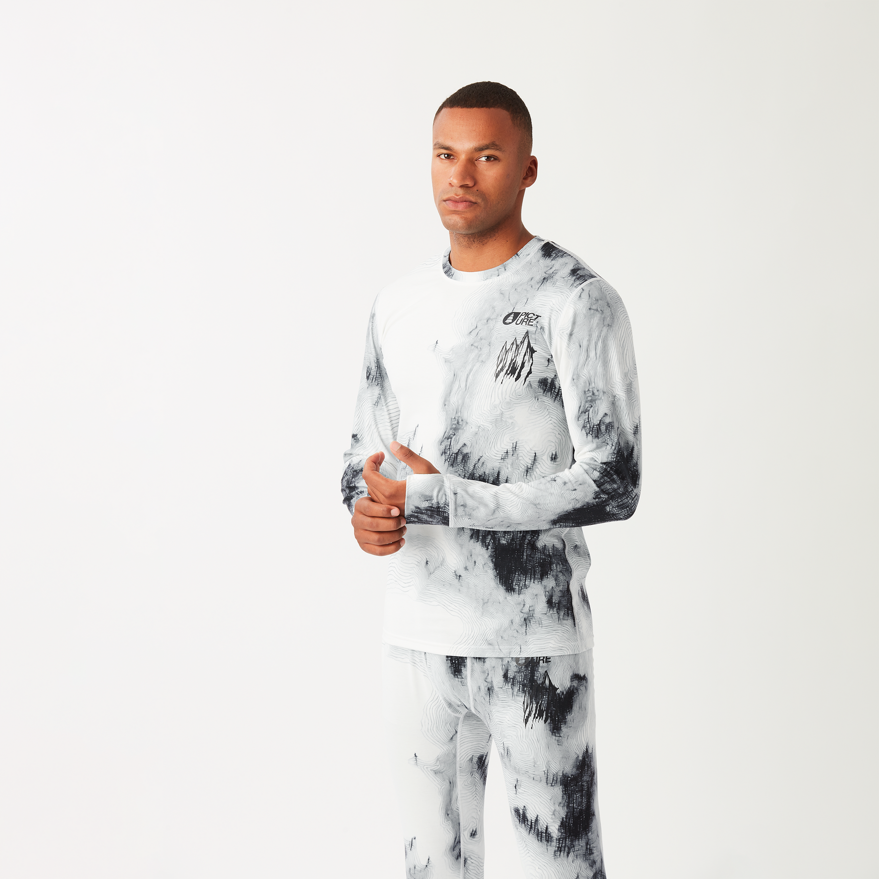 LHOTSE PRINTED TOP __color:Snowy_Pine_Print#9