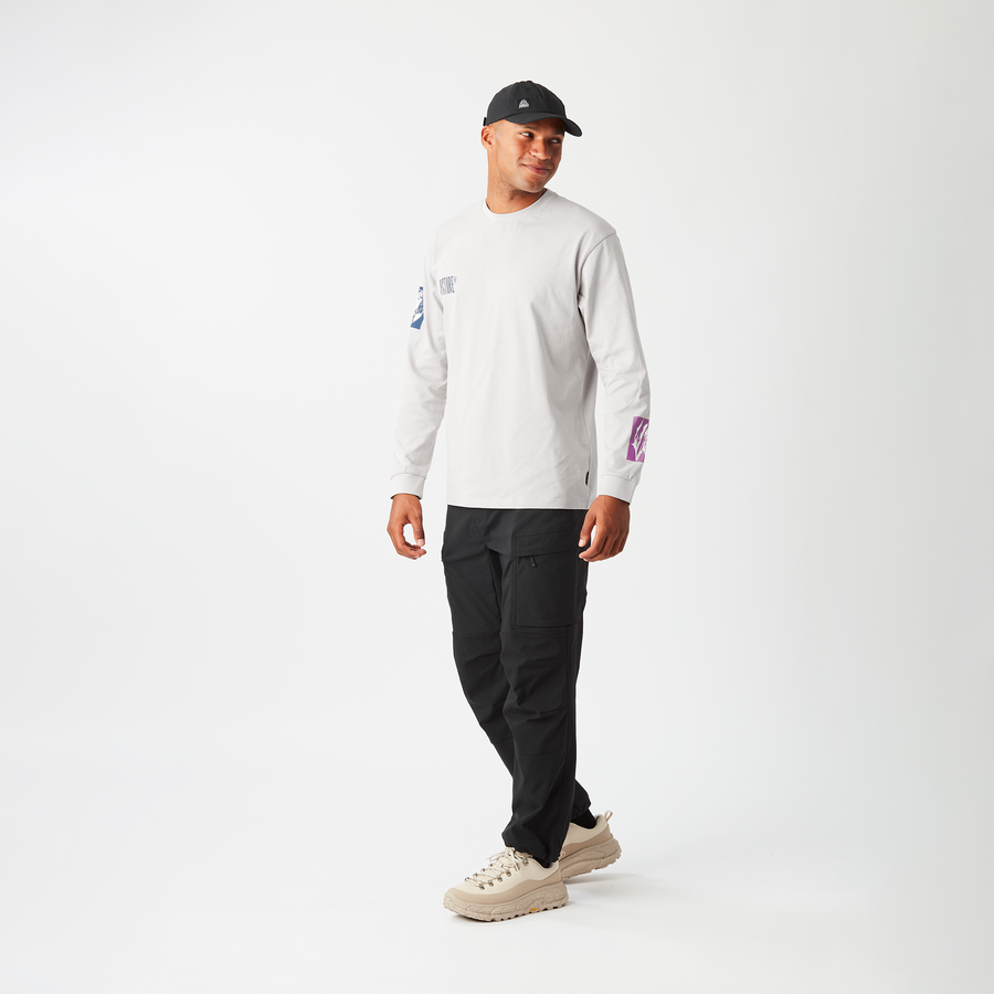 KAWA LS TEE __color:Vapor_Grey#8