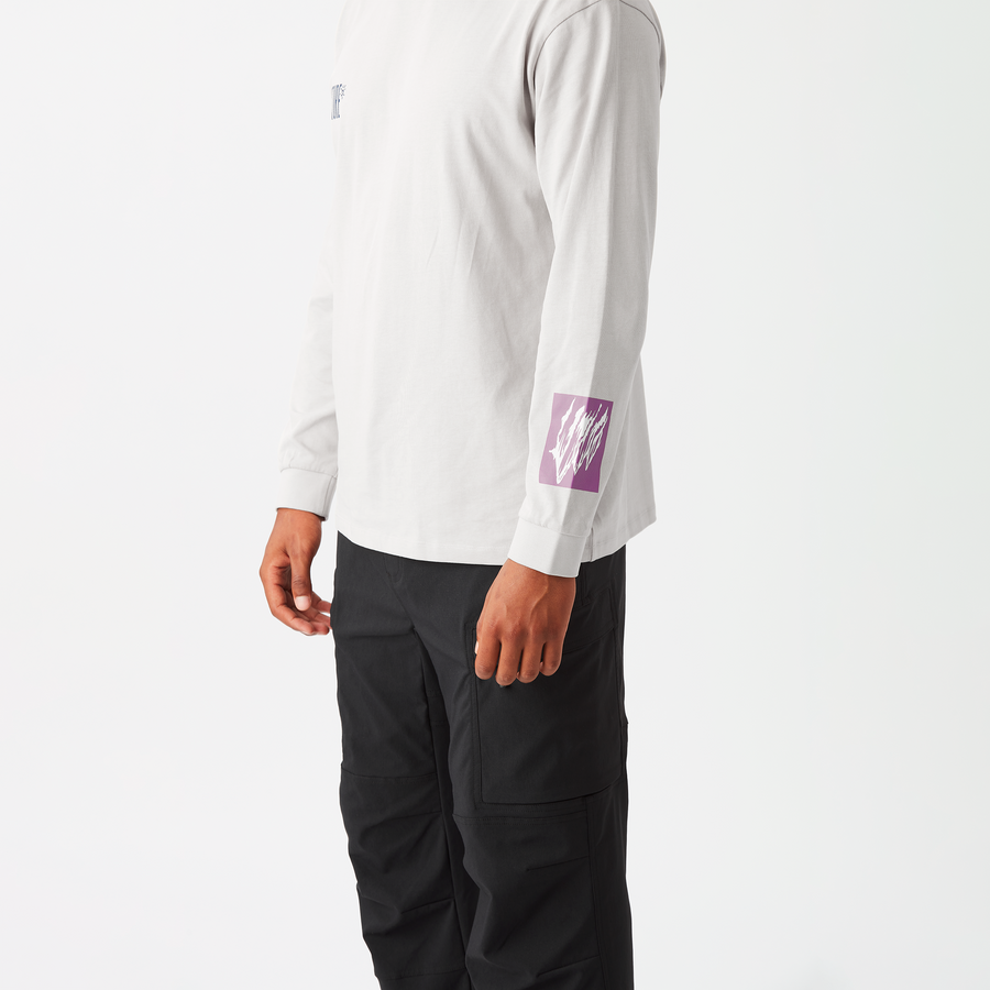 KAWA LS TEE __color:Vapor_Grey#11