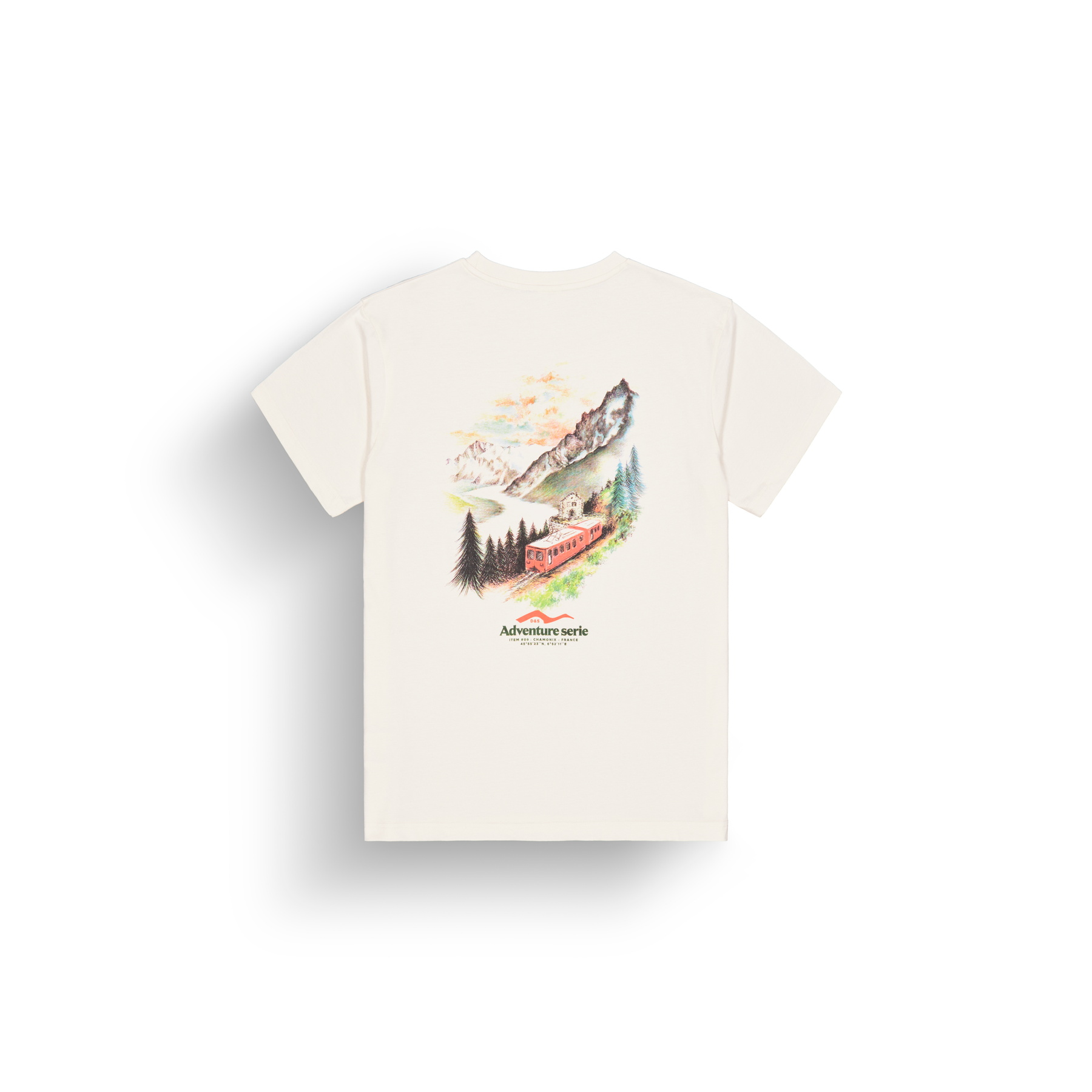 D&S CHAMONIX TEE __color:Natural_White#4
