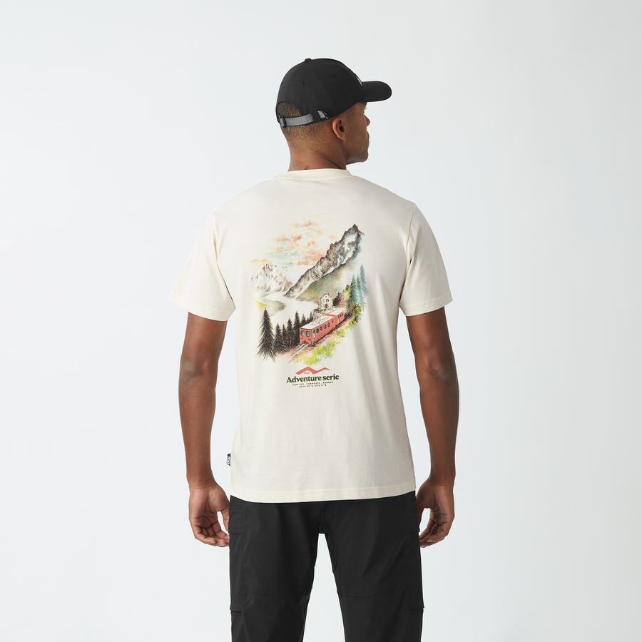D&S CHAMONIX TEE __color:Natural_White#2