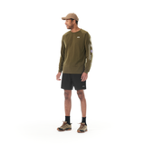 TIMONT LS TECH TEE __color:Tobacco#10