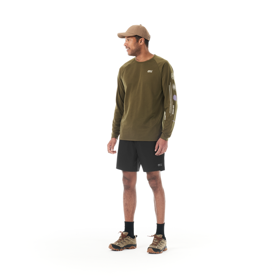 TIMONT LS TECH TEE __color:Tobacco#10