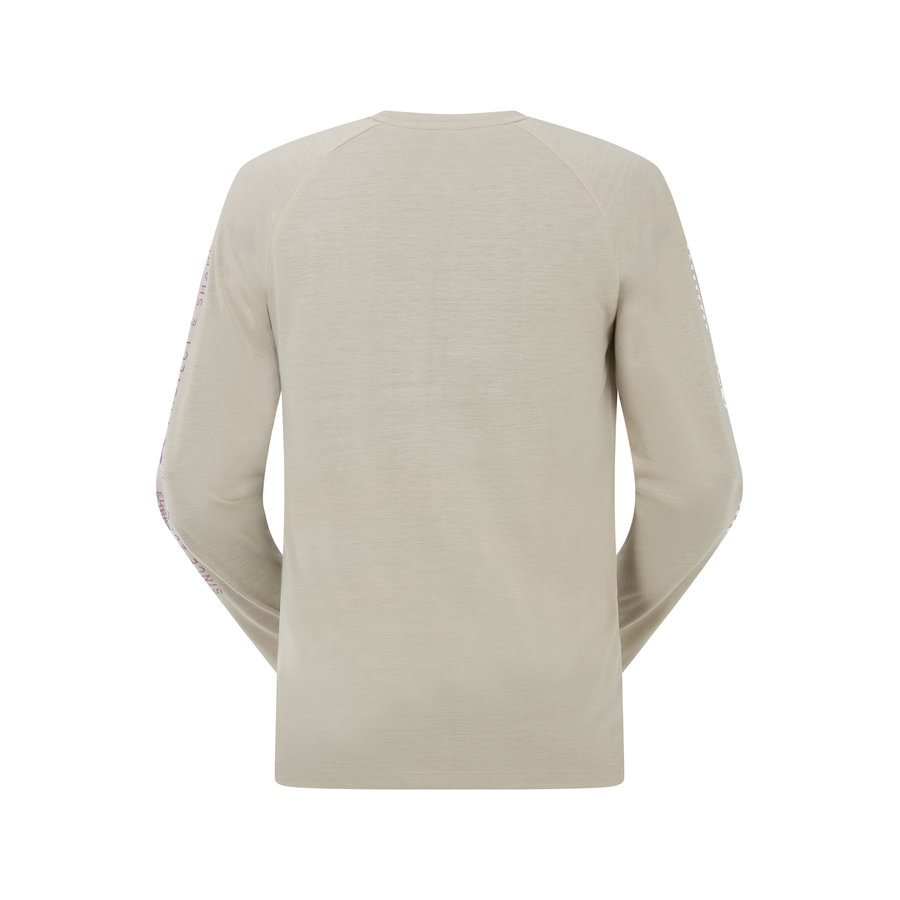 TIMONT LS TECH TEE __color:Pure_Cashmere#11