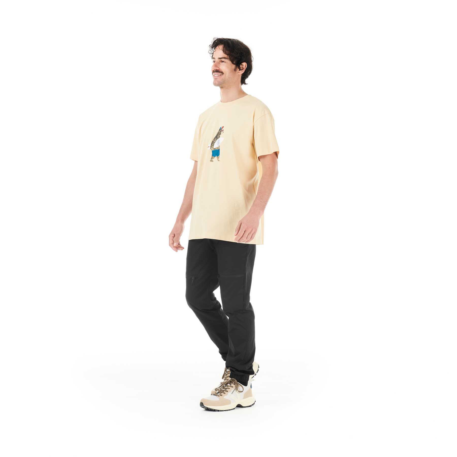 POWEE TEE __color:Wood_Ash#7