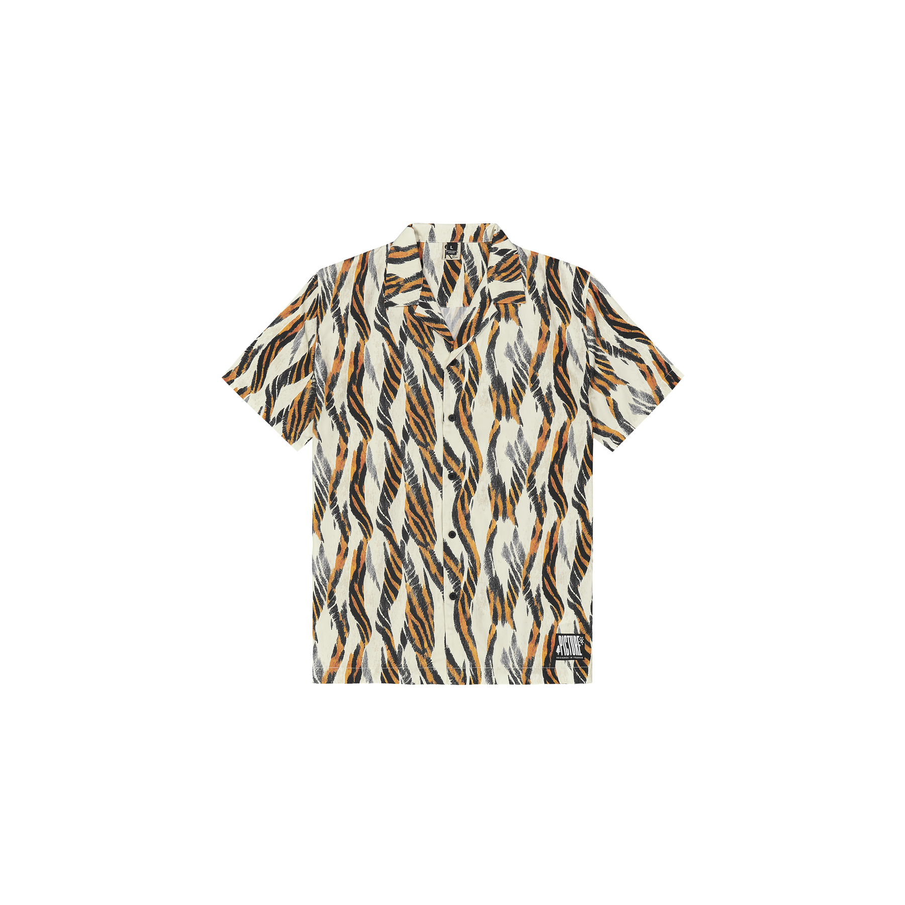 MAREEBA PRINTED SHIRT __color:Zigre_Print#22