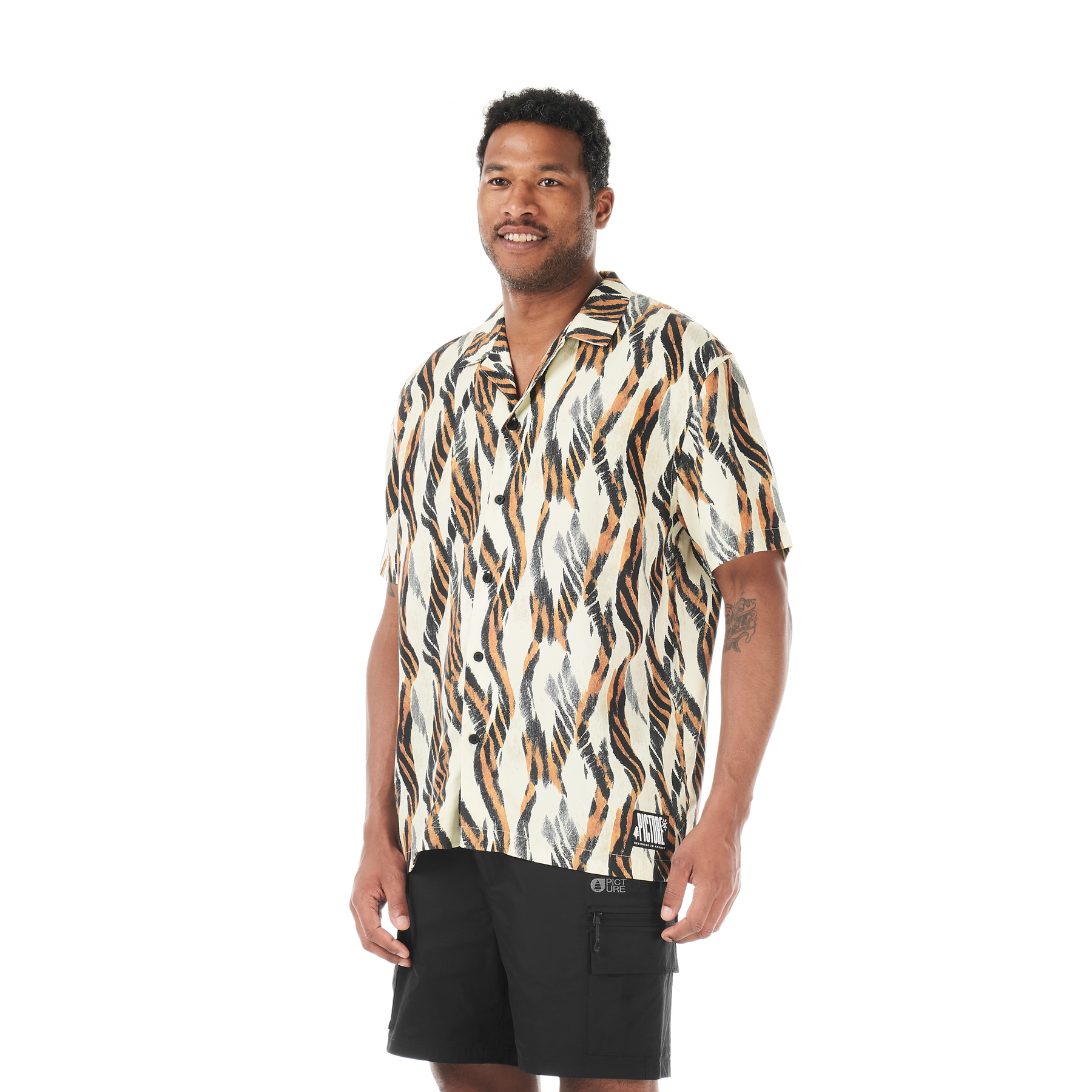 MAREEBA PRINTED SHIRT __color:Zigre_Print#18