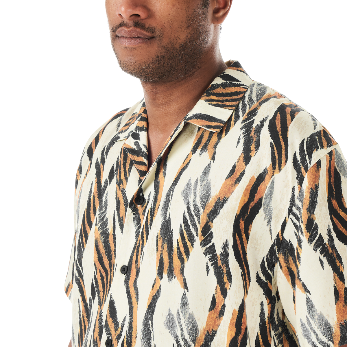 MAREEBA PRINTED SHIRT __color:Zigre_Print#20