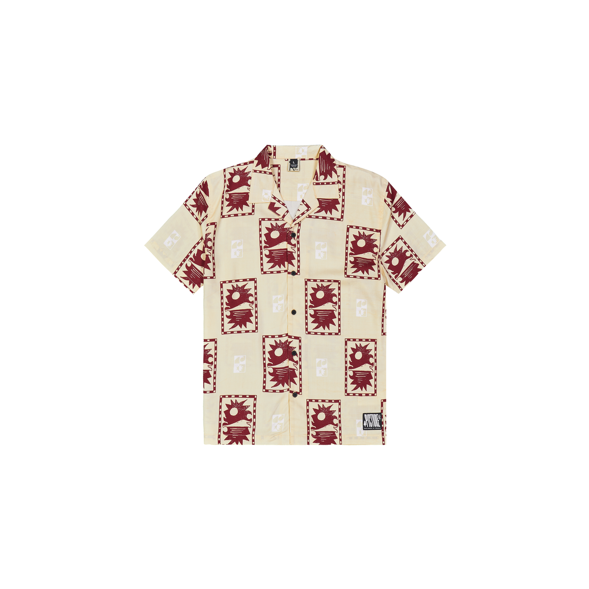 MAREEBA PRINTED SHIRT __color:Postal_Print#7