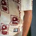 MAREEBA PRINTED SHIRT __color:Postal_Print#4