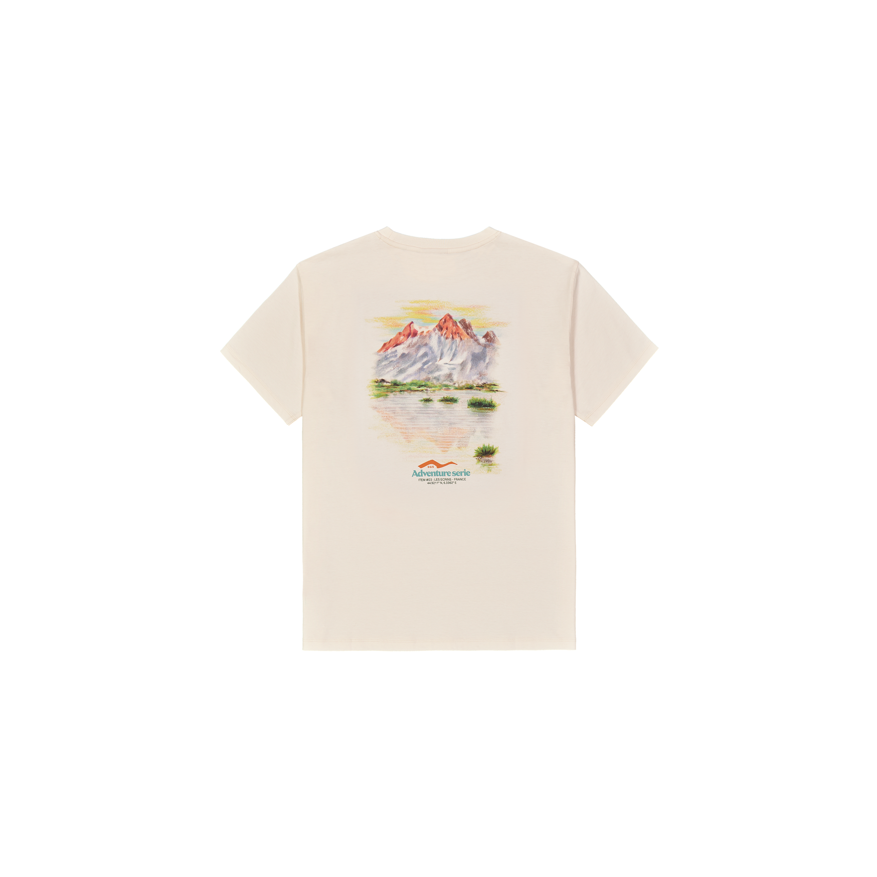 D&S LES ECRINS TEE __color:Natural_White#4