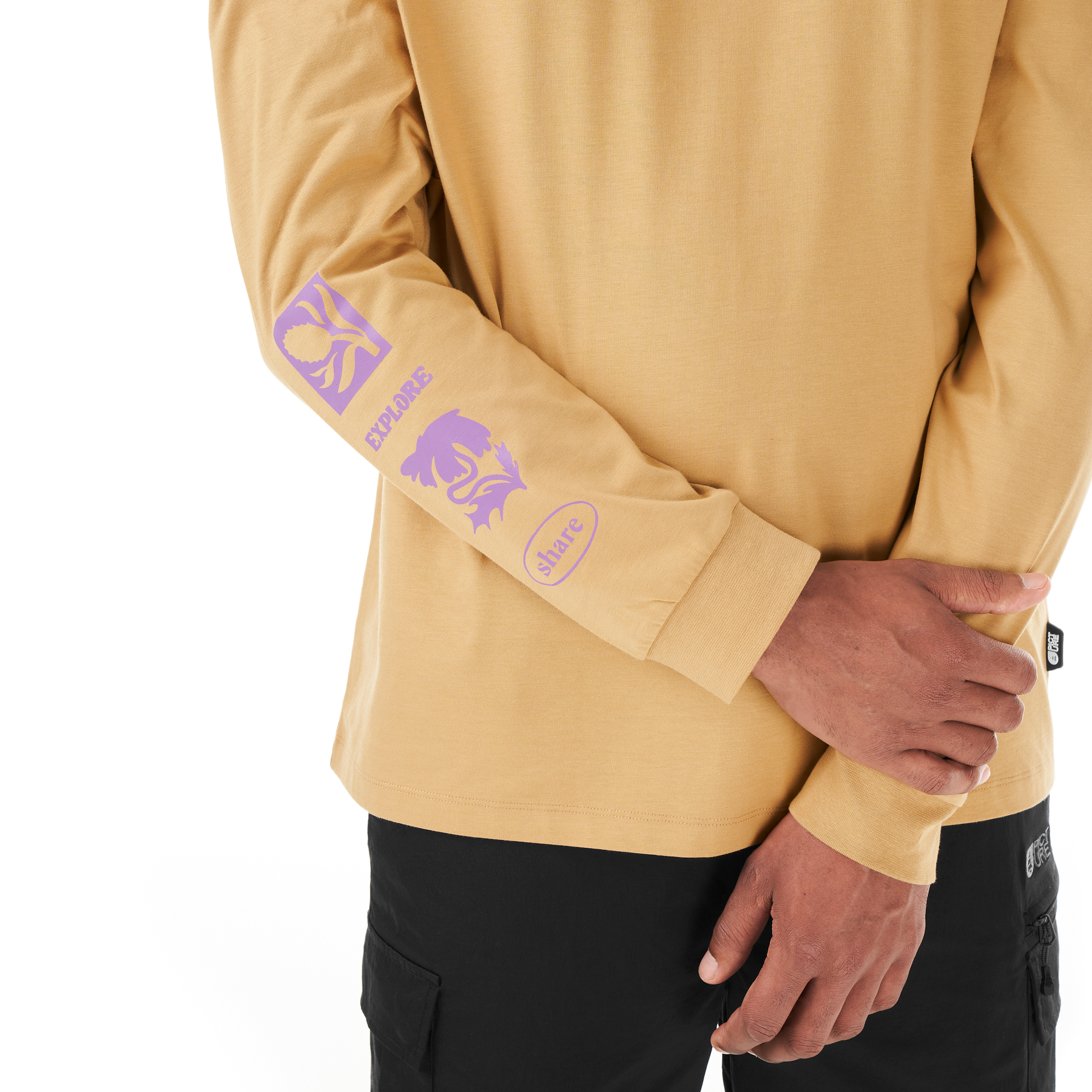 PEMBROKE LS TEE __color:Lark_Washed#5