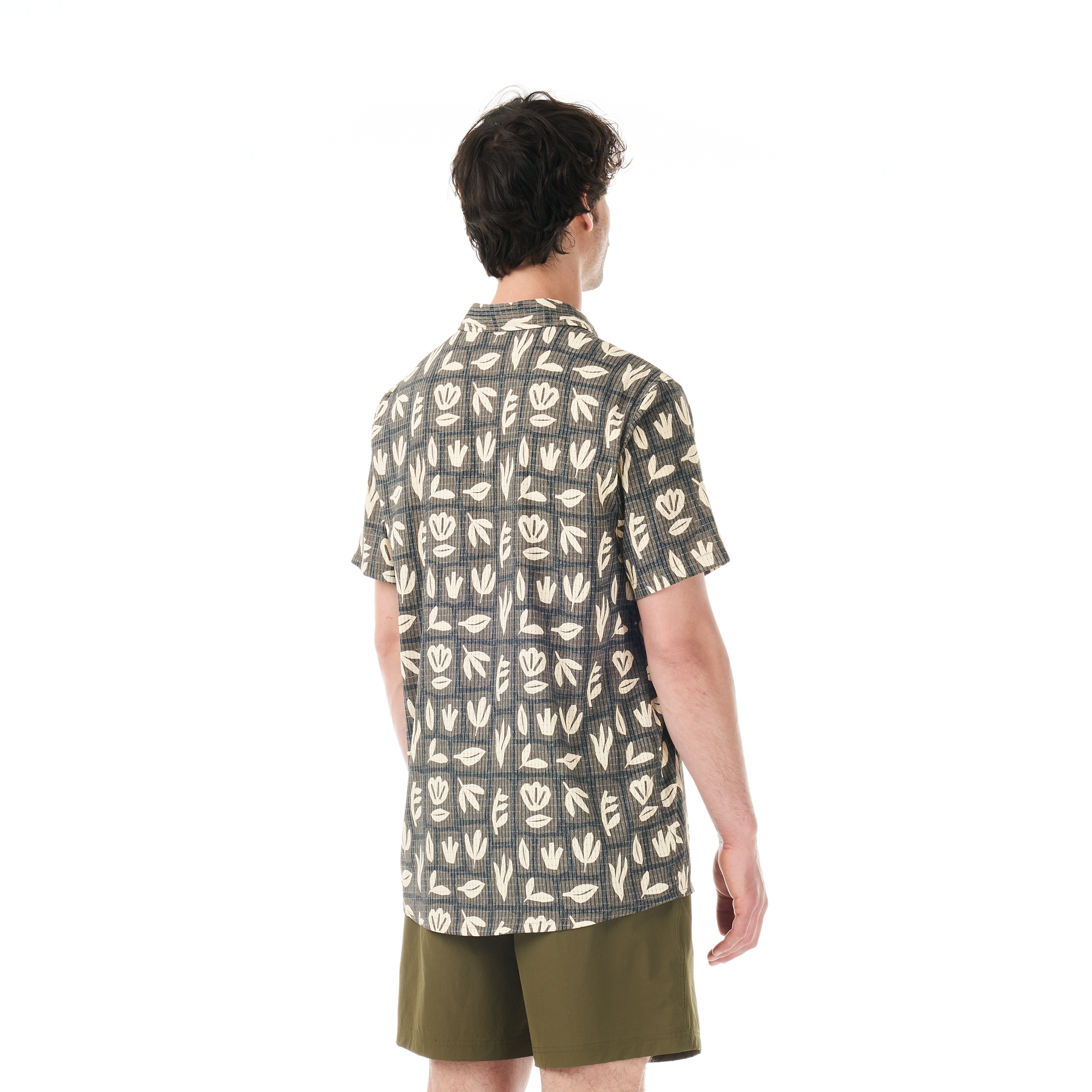 KLIVOX PRINTED SHIRTS __color:Cedar_Leaf_Print#3