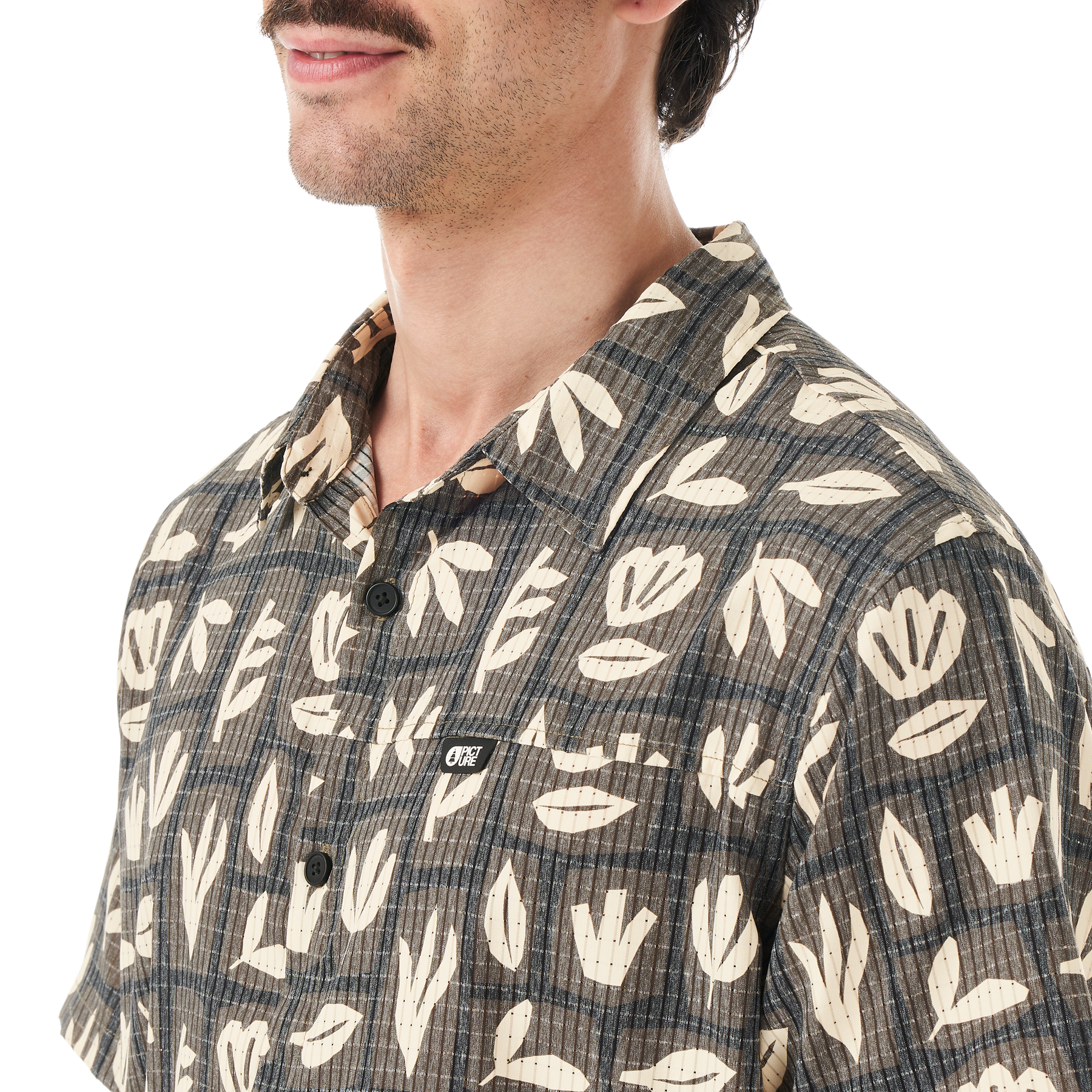 KLIVOX PRINTED SHIRTS __color:Cedar_Leaf_Print#4