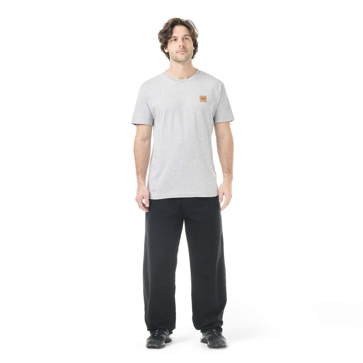 LIL CORK TEE __color:Grey_Melange#14