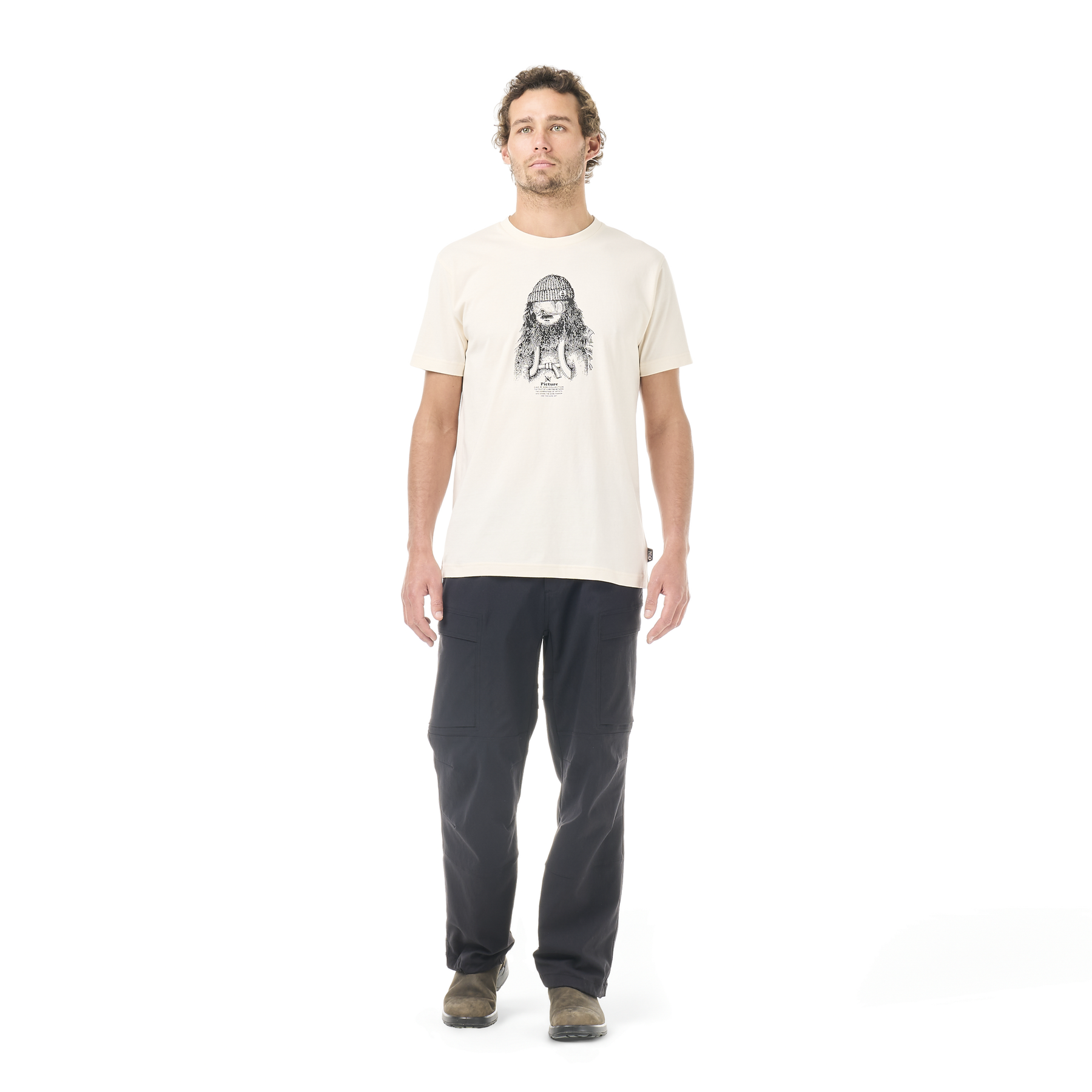 D&S BEARDED TEE __color:Natural_White#0