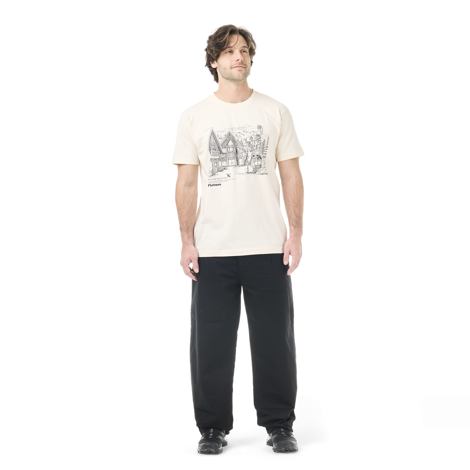 D&S GRANBO TEE __color:Natural_White#2