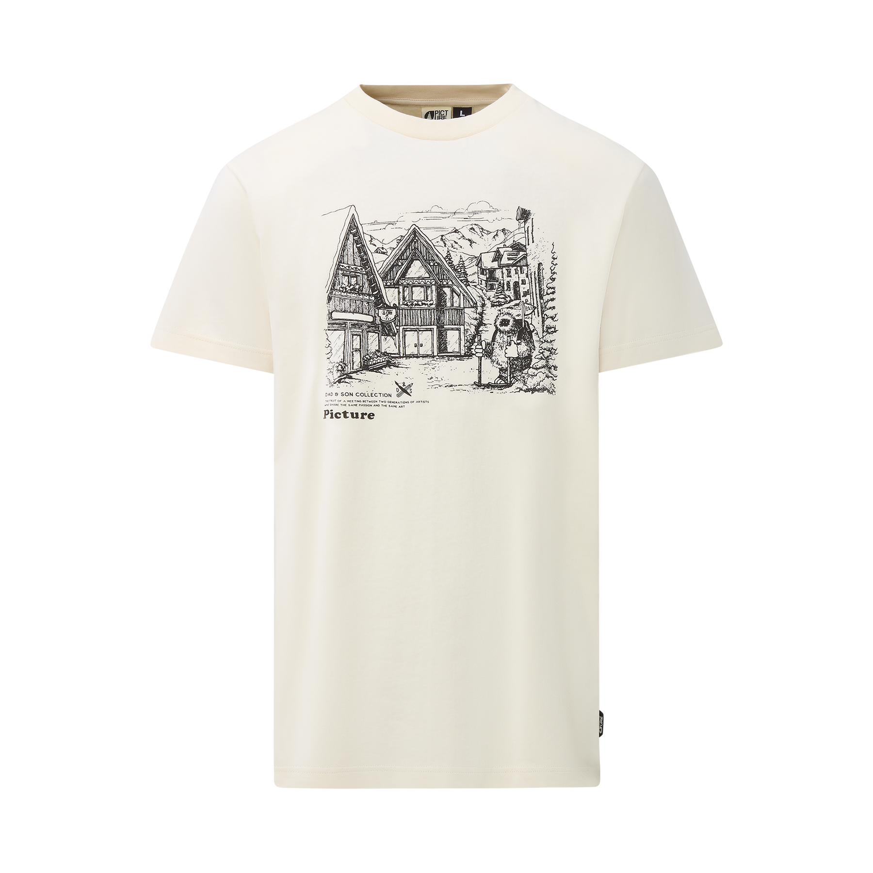 D&S GRANBO TEE __color:Natural_White#3