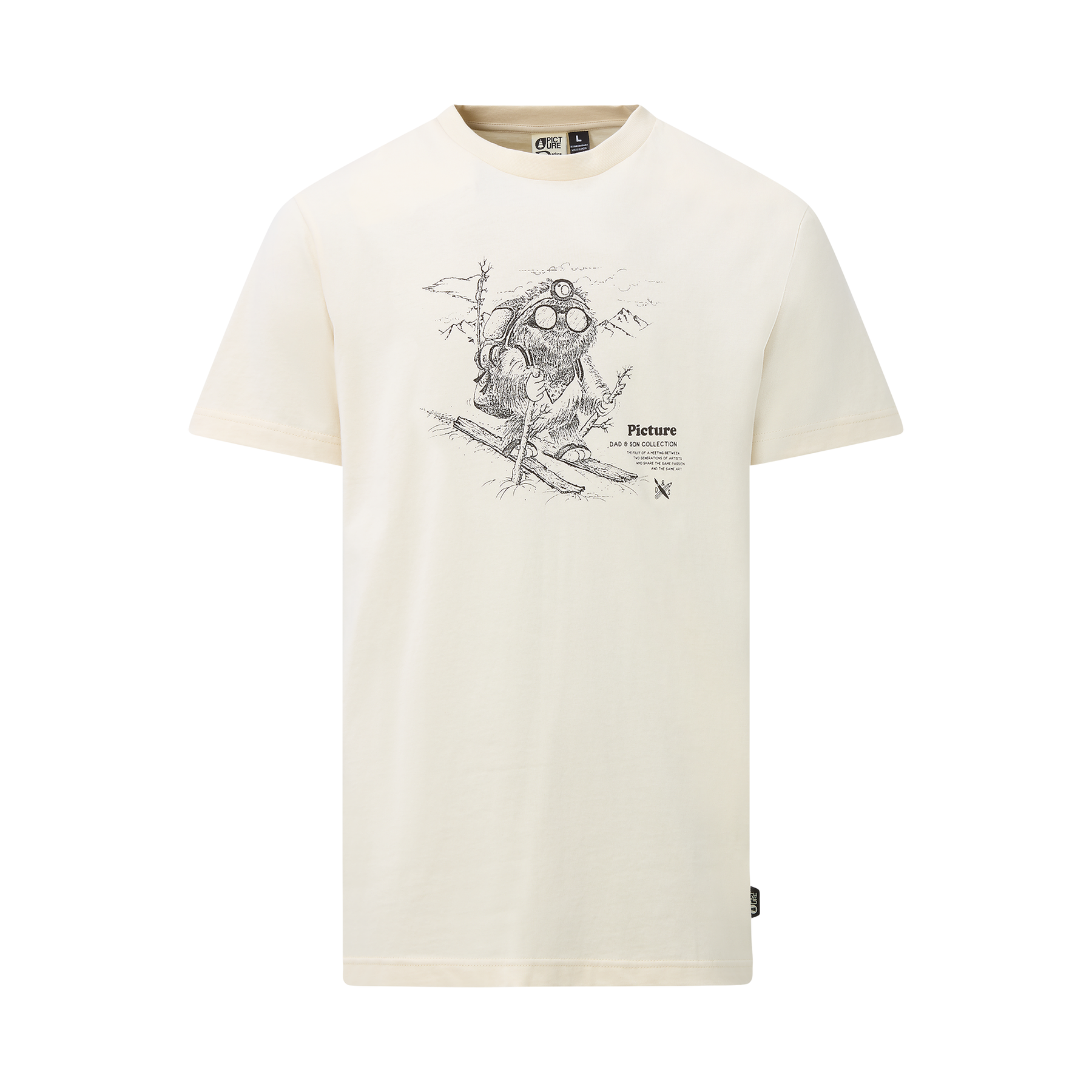 D&S JIMMY CRITTER TEE __color:Natural_White#3