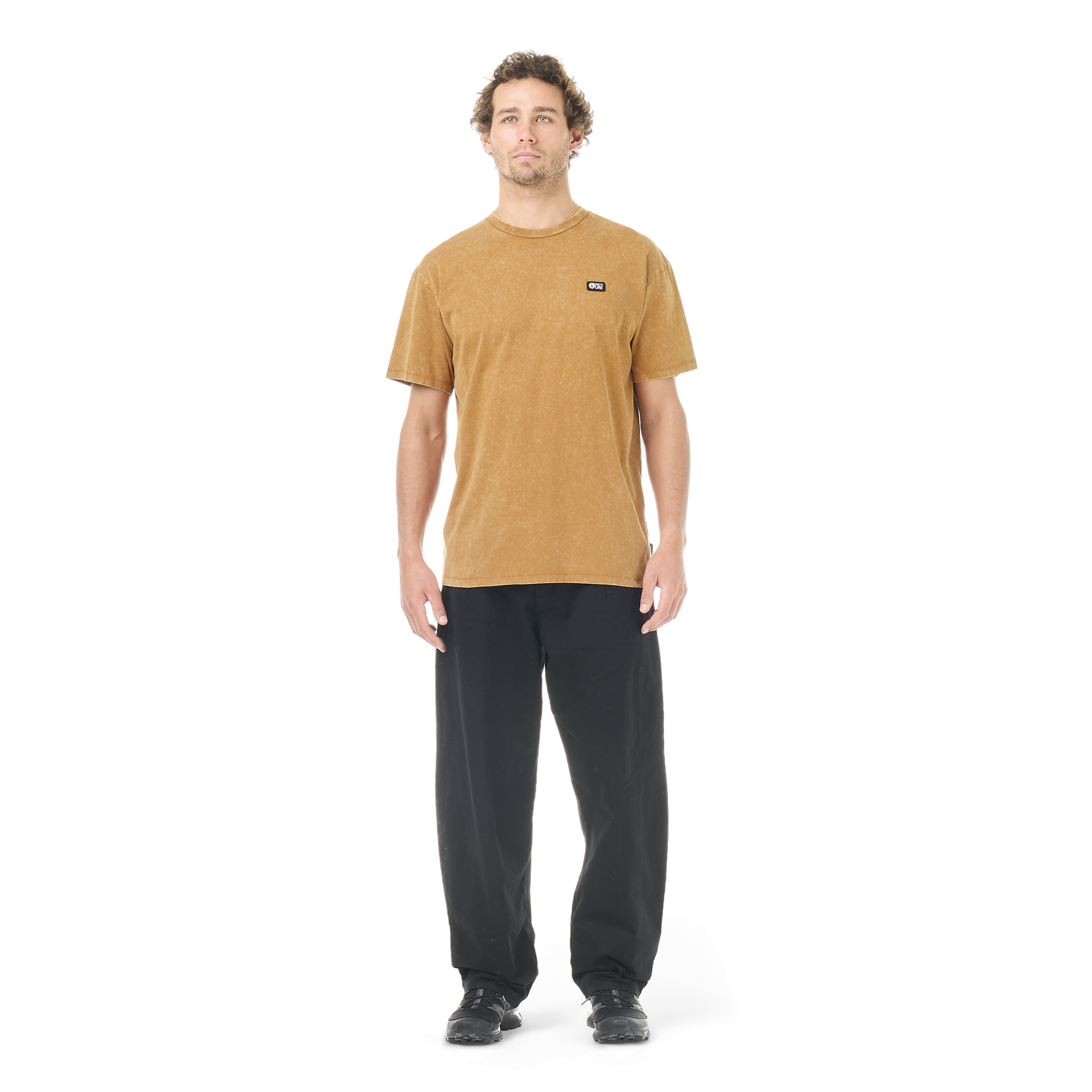 ALLIN TEE __color:Camel_Coffee_Washed#7