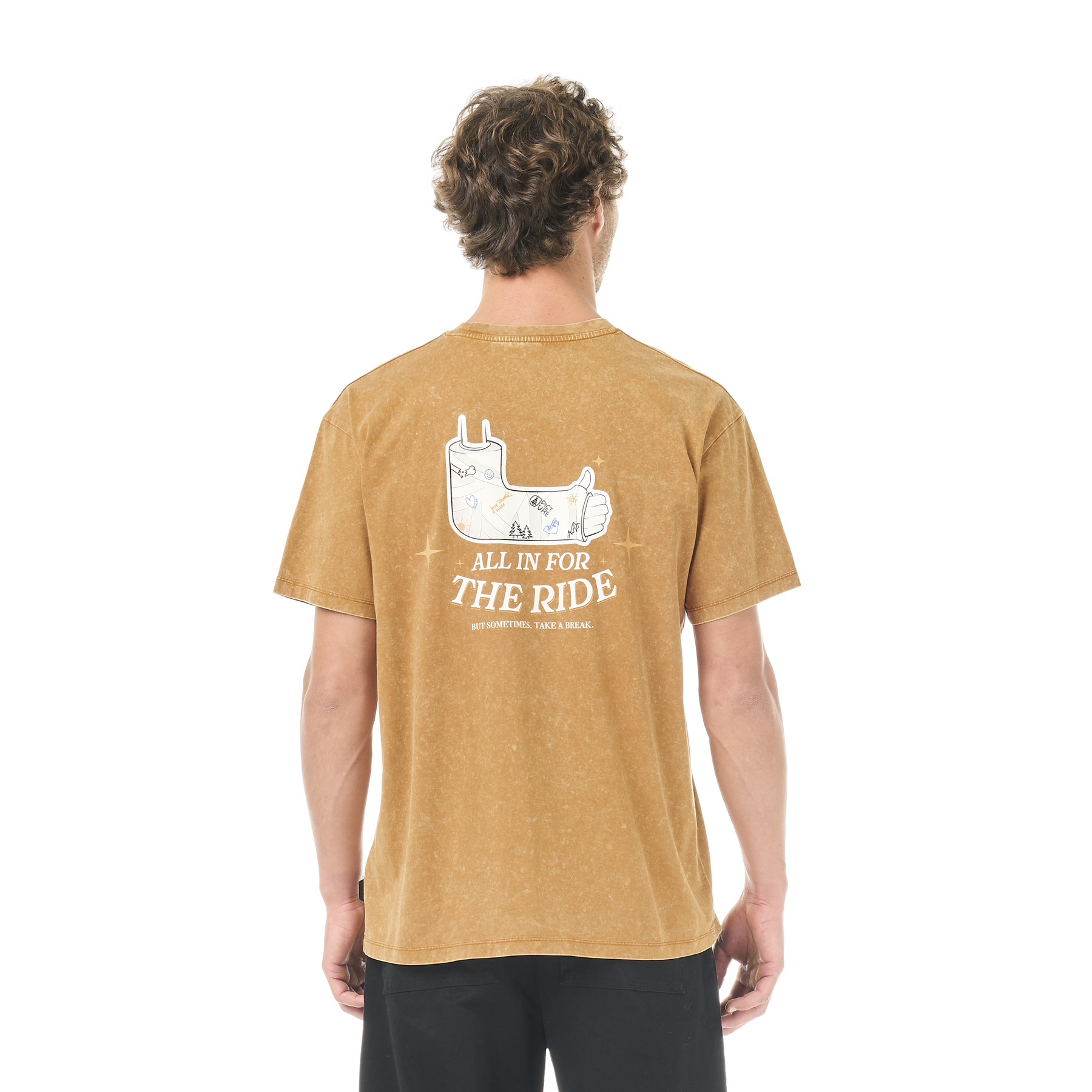 ALLIN TEE __color:Camel_Coffee_Washed#8