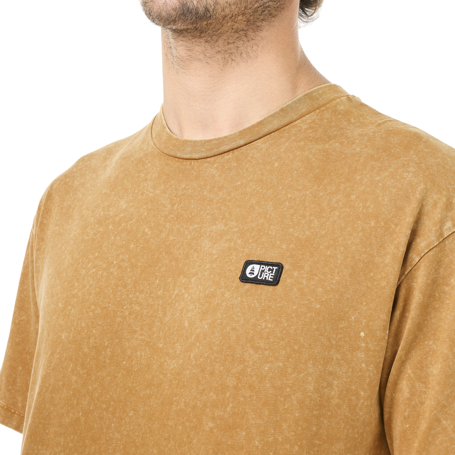 ALLIN TEE __color:Camel_Coffee_Washed#9