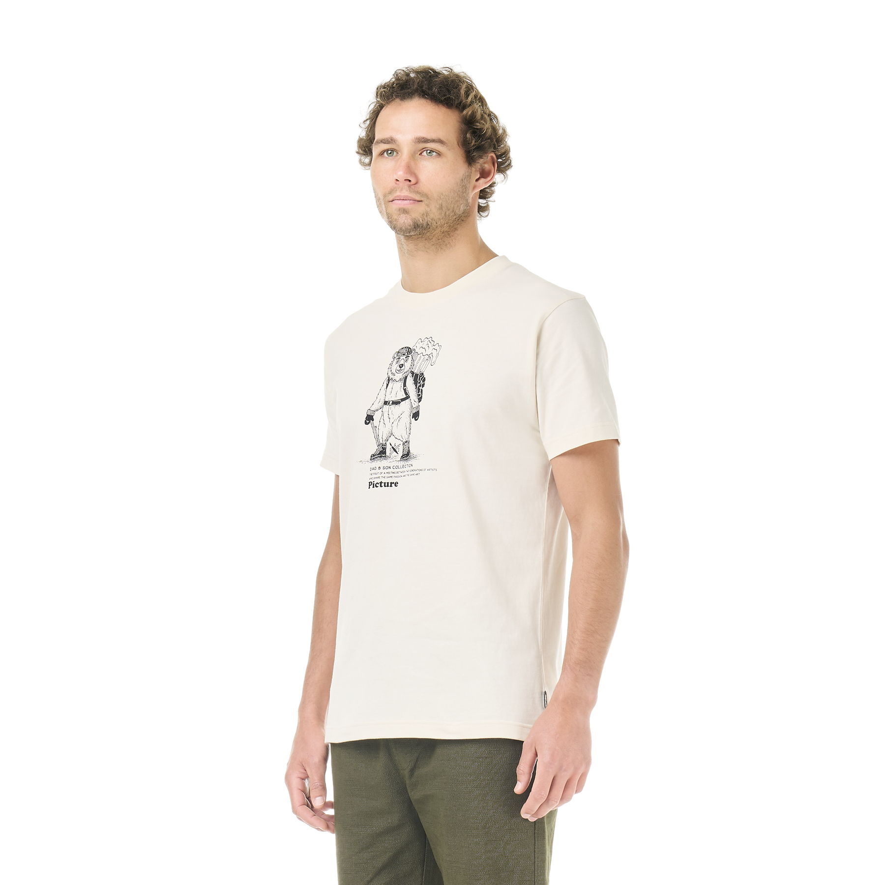 D&S BEEAR TEE __color:Natural_White#0