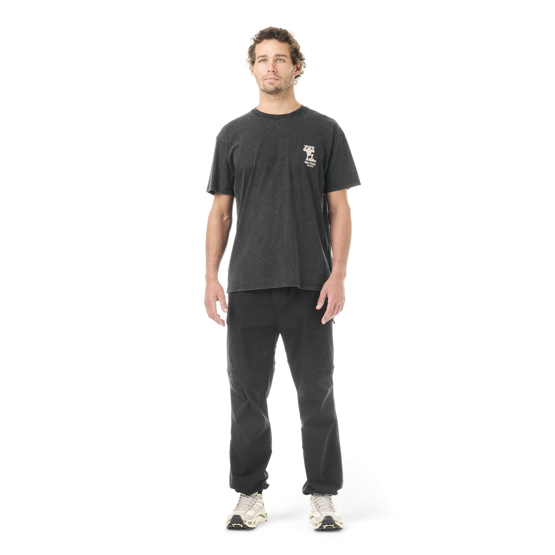 BIGFOOT TEE __color:Black_Washed#2