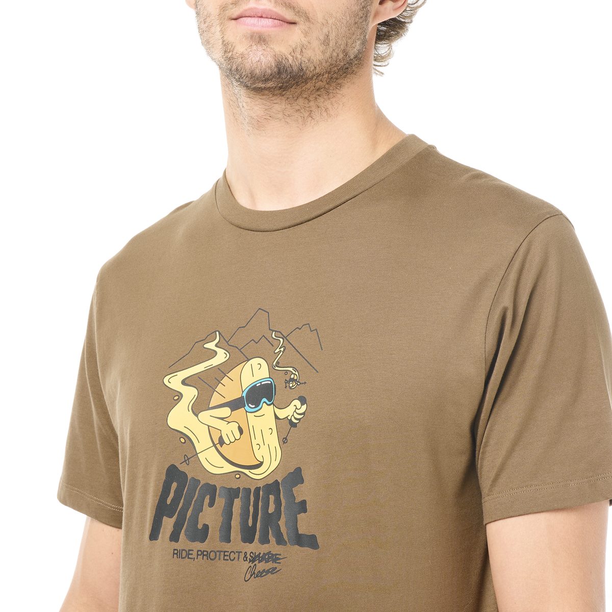 CHEASY TEE __color:Shitake#9