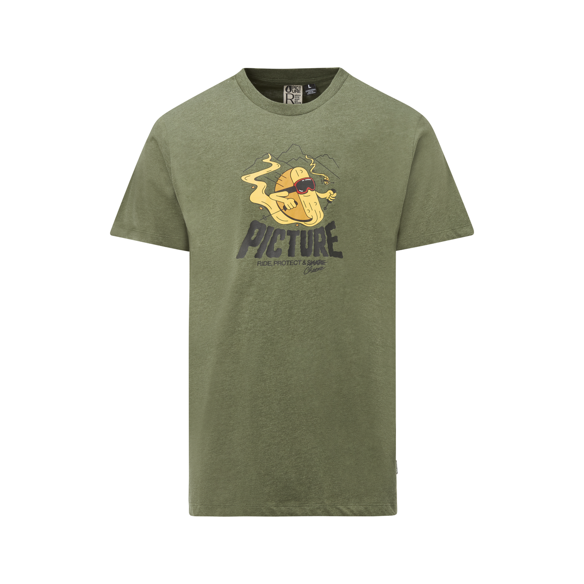 CHEASY TEE __color:Grape_Leaf_Melange#4