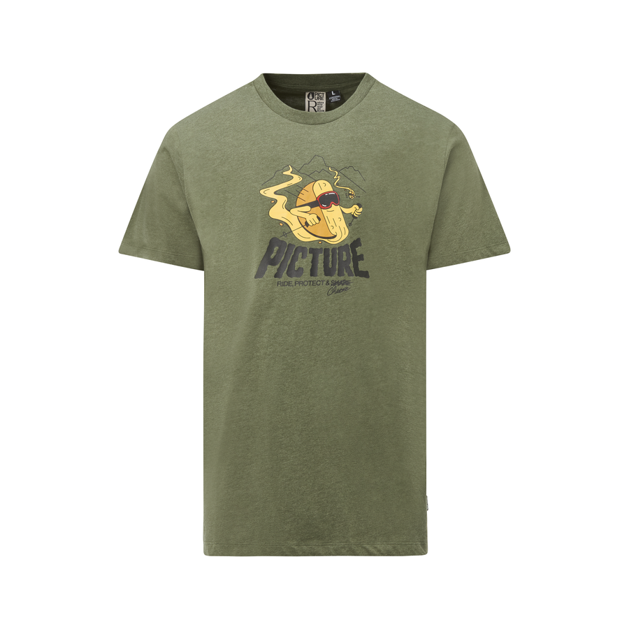 CHEASY TEE __color:Grape_Leaf_Melange#4