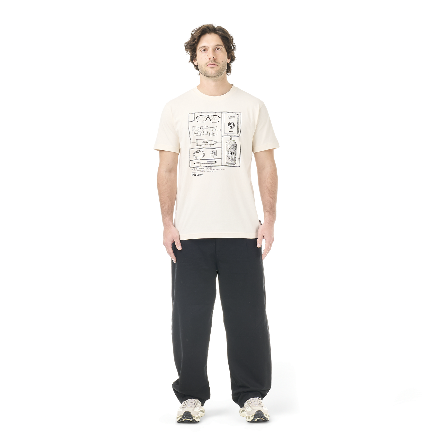 D&S RIDINGKIT TEE __color:Natural_White#1