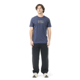 BASEMENT CAMO TEE __color:Dress_Blues_Melange#1