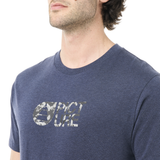 BASEMENT CAMO TEE __color:Dress_Blues_Melange#3