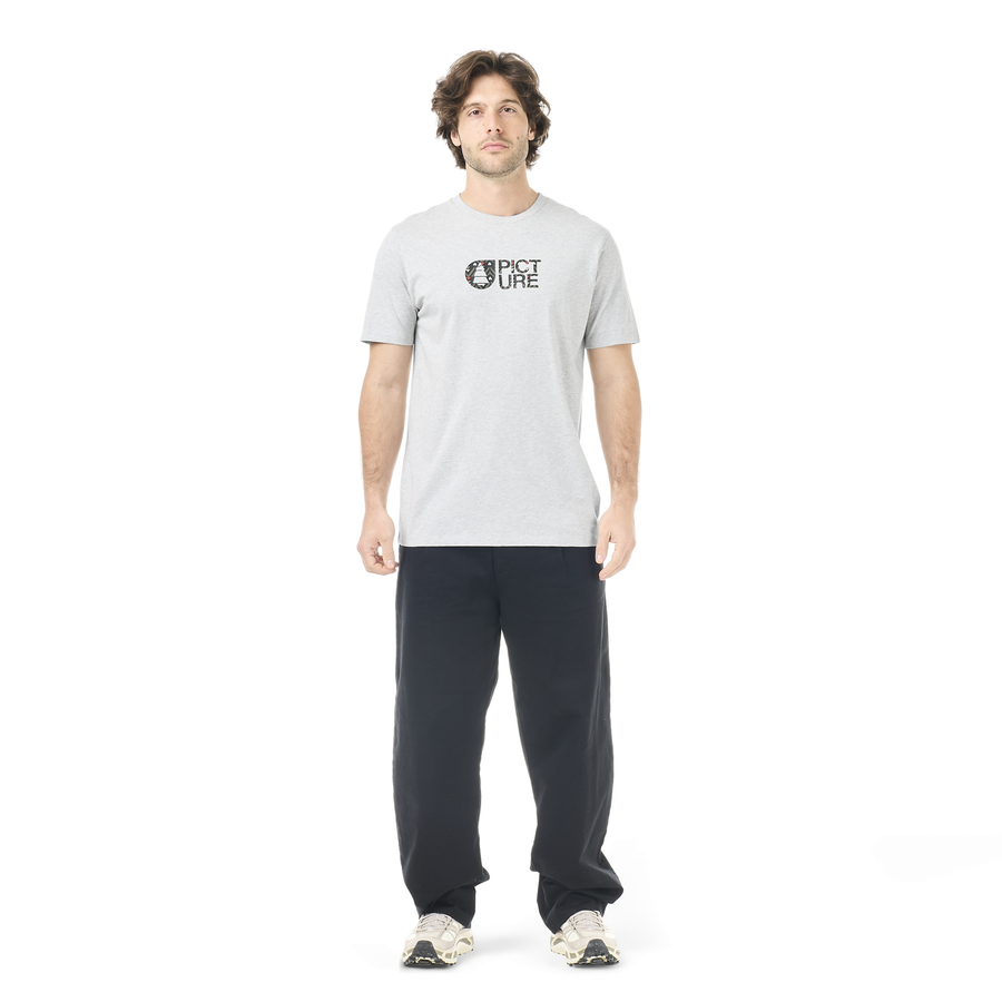BASEMENT CAMO TEE __color:Grey_Melange#7
