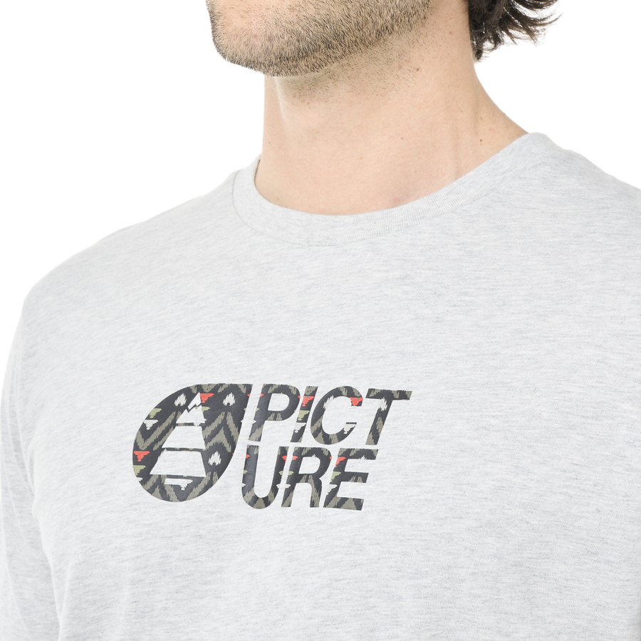 BASEMENT CAMO TEE __color:Grey_Melange#9